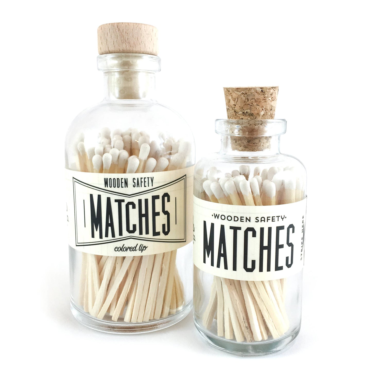 Tapered Candles - Off White: 10"