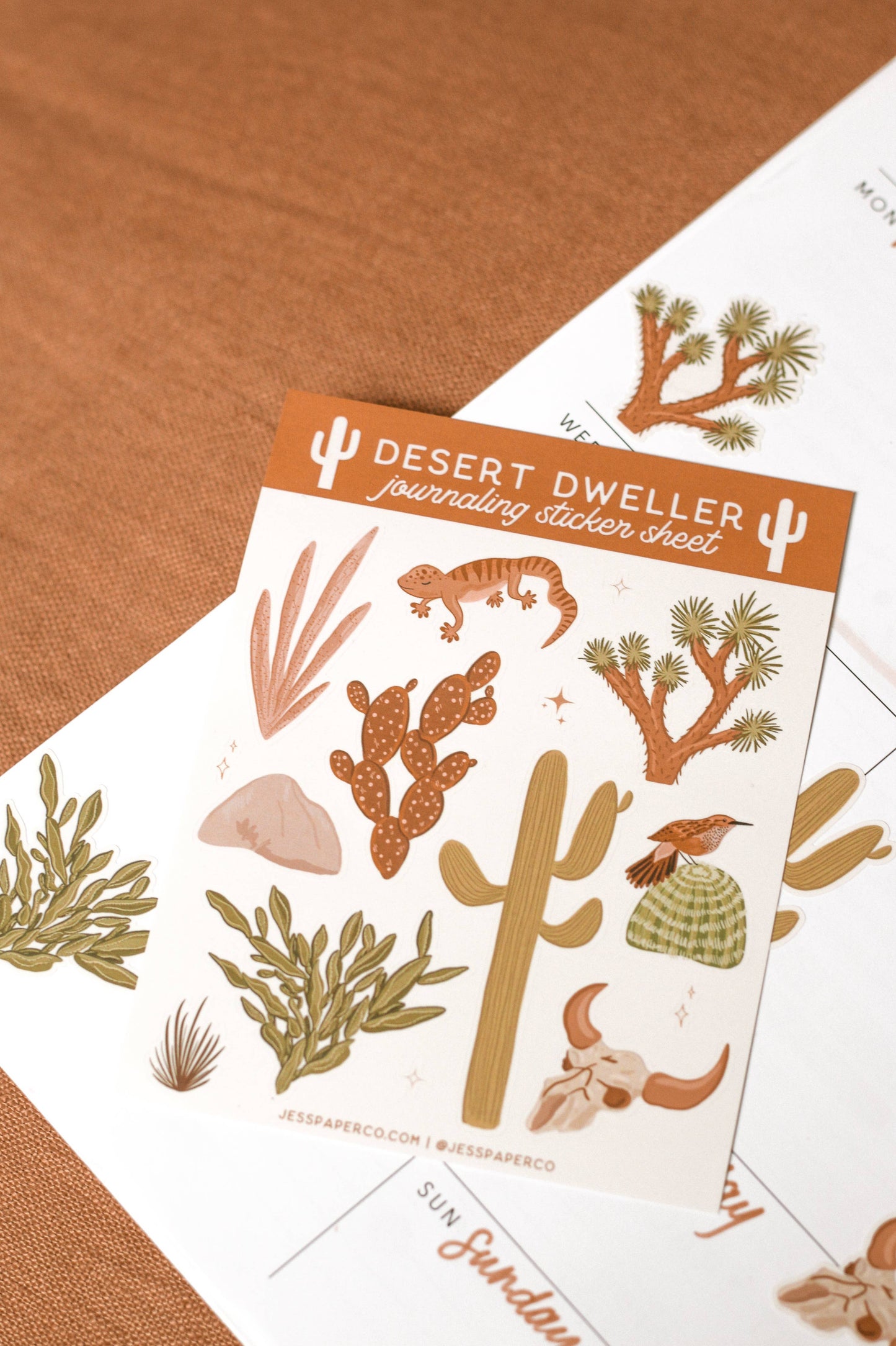 Desert Dweller Sticker Sheet