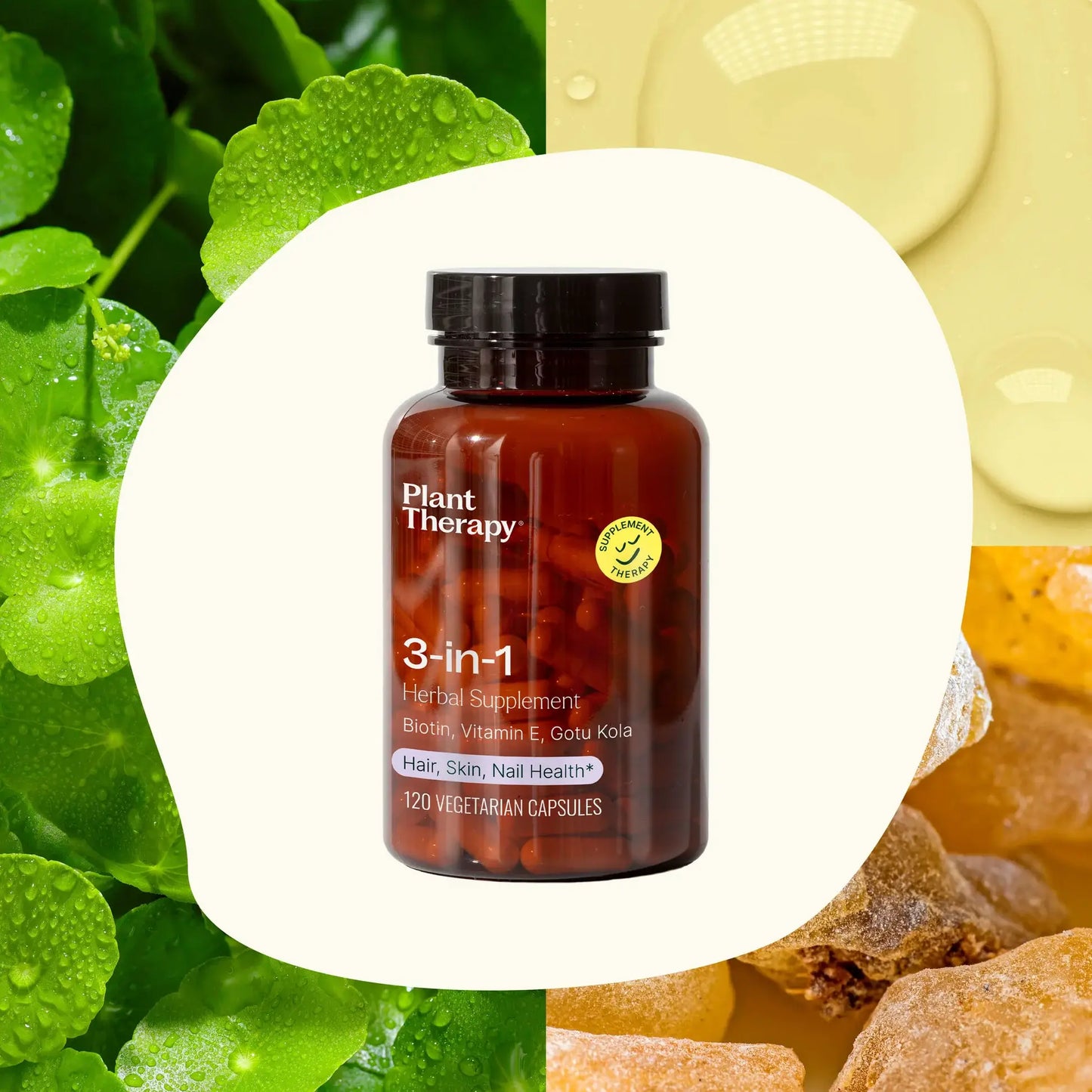 3-in-1 Herbal Supplement Capsules 120 Capsules