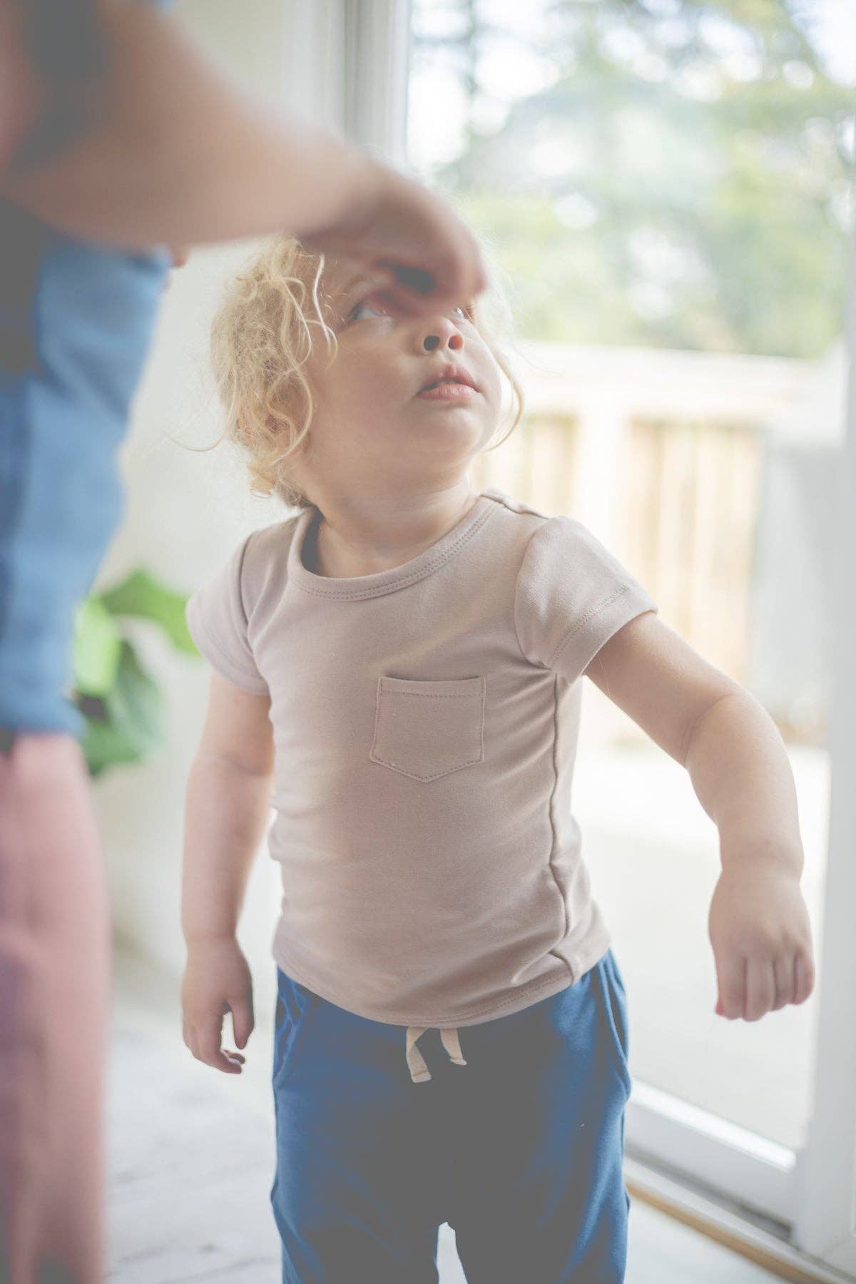 Bamboo pocket tee | oat