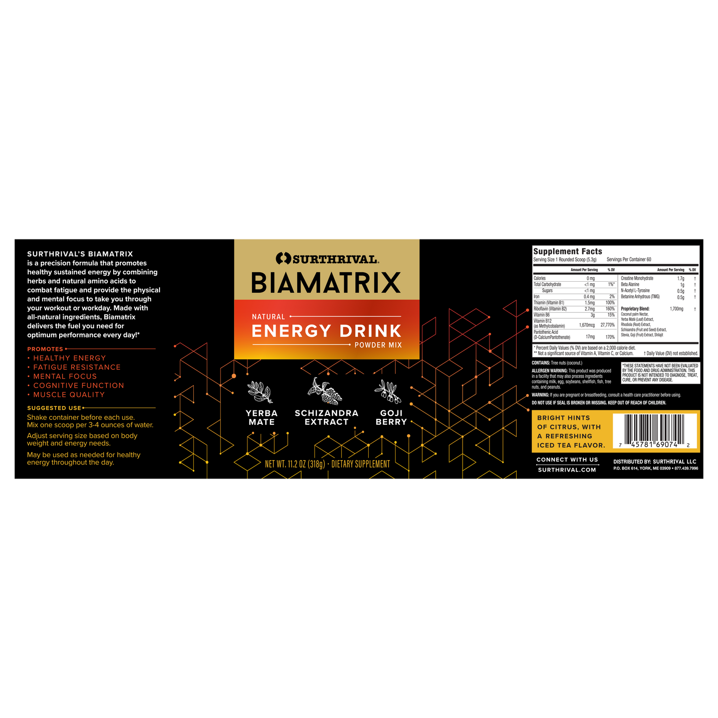 Biamatrix Energy Drink