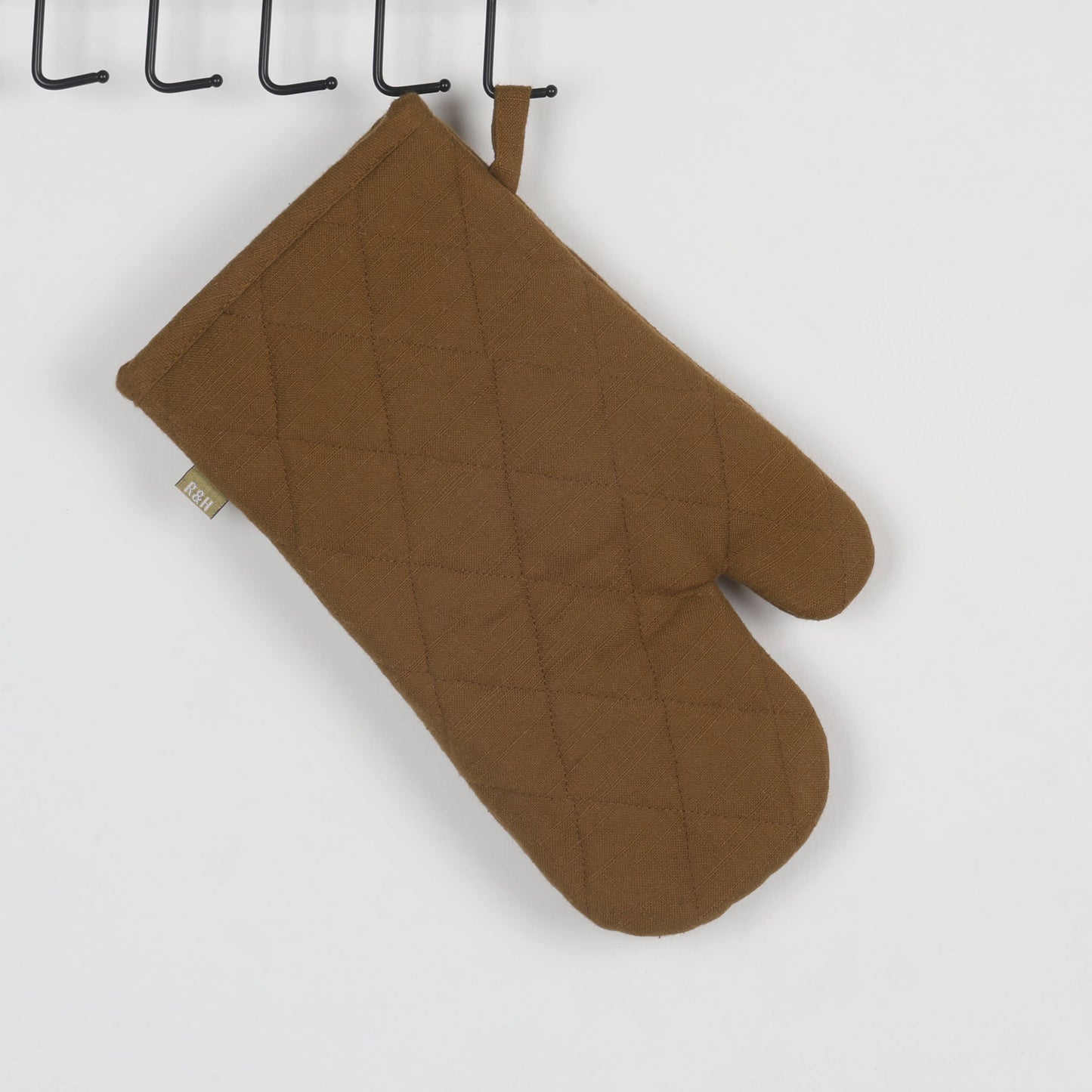 Quilted Oven Glove - Muse - Rust
