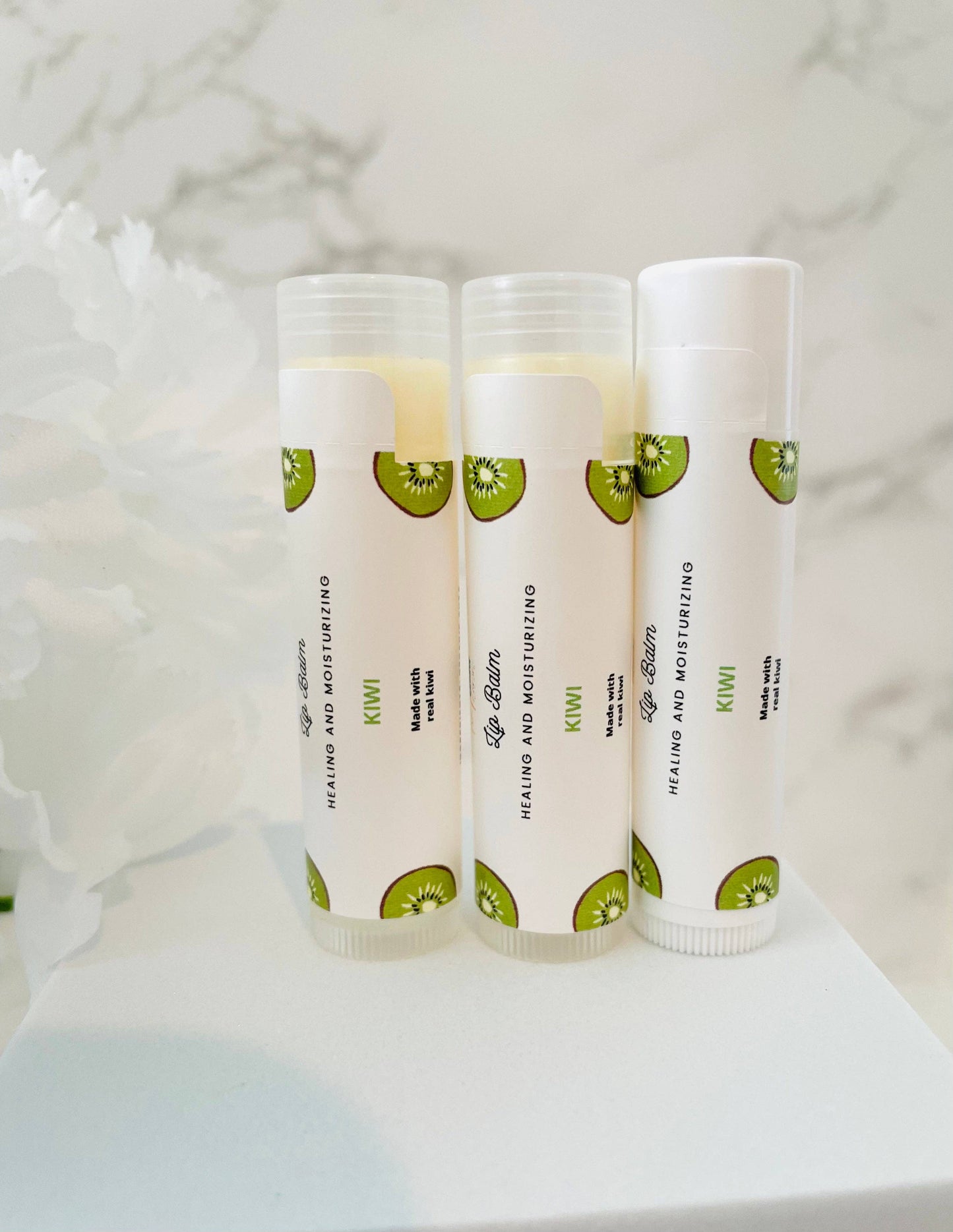 Kiwi Flavored Lip Balm