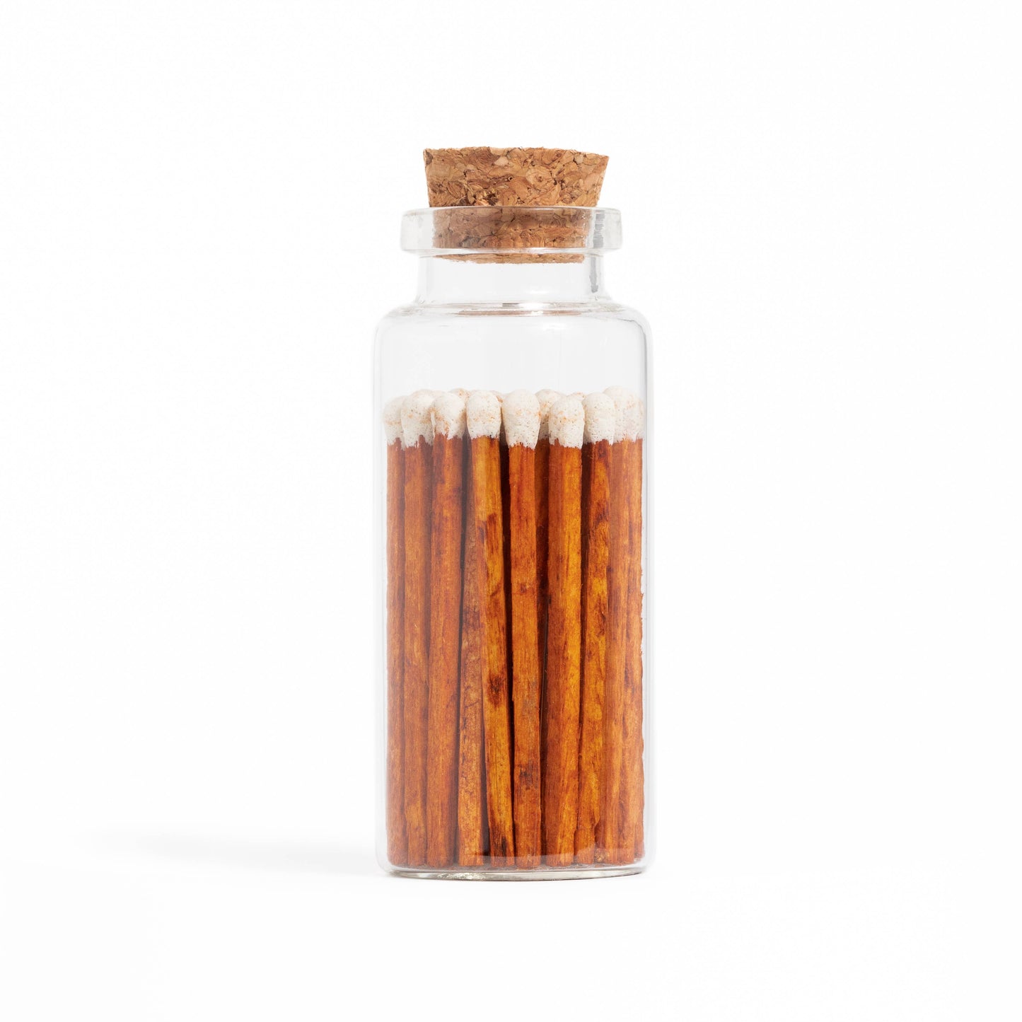 Cinnamon White Matches in Medium Corked Vial