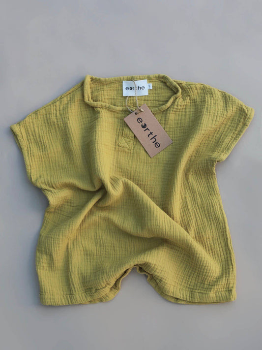 oversized playsuit / honey