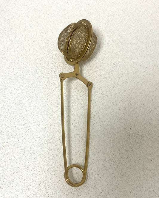 Long Handed Sugar Sifter Dusting Wand: Gold
