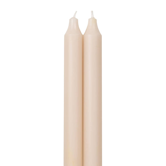 12" Tapers - 2pk: Custard