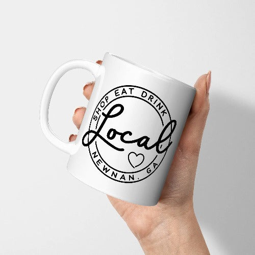 Local Shop Eat Drink Coffee Mug