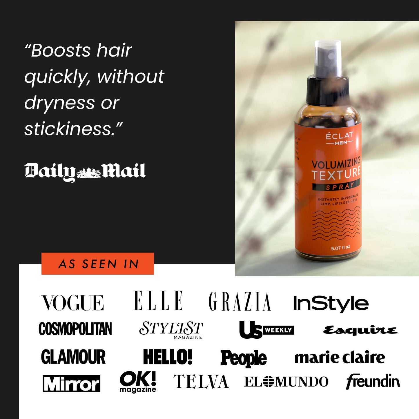 π©πΌπΉππΊπΆππΆπ»π΄ Hair Spray for Men