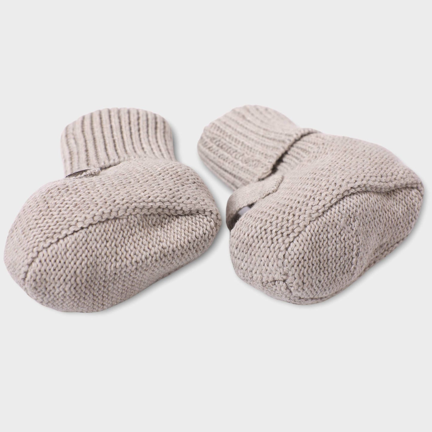 Milan Earthy Baby Booties Shoes Sweater Knit -Organic Cotton