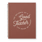 Teacher Influence Journal: Lined Notebook