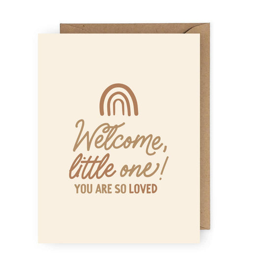 Welcome Little One Greeting Card