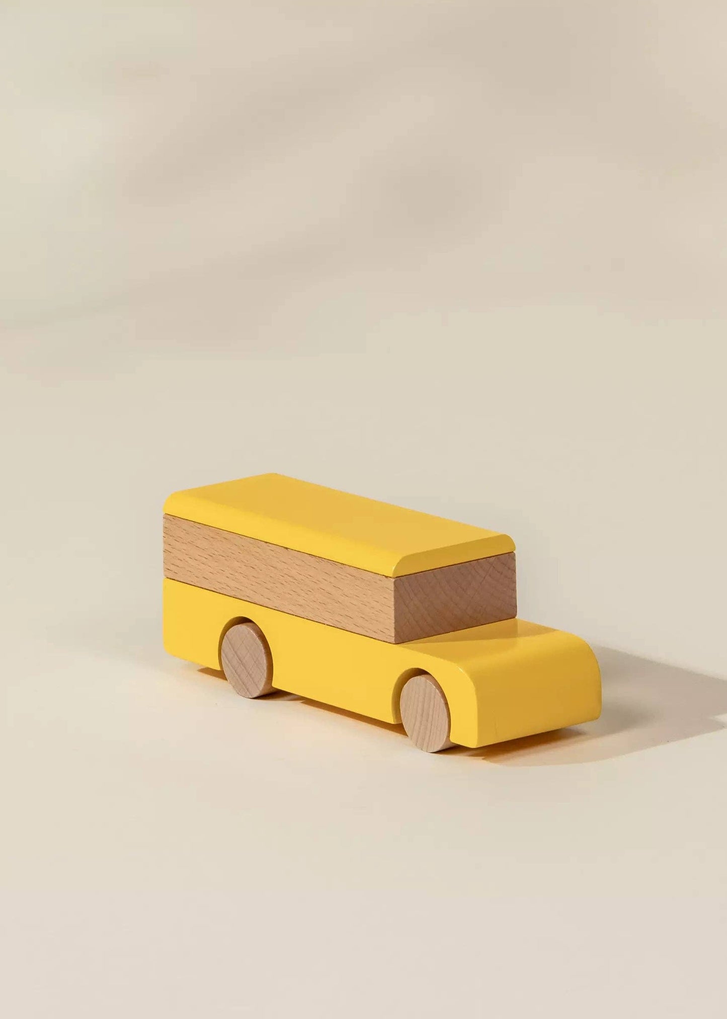 Wooden Vehicle - School Bus