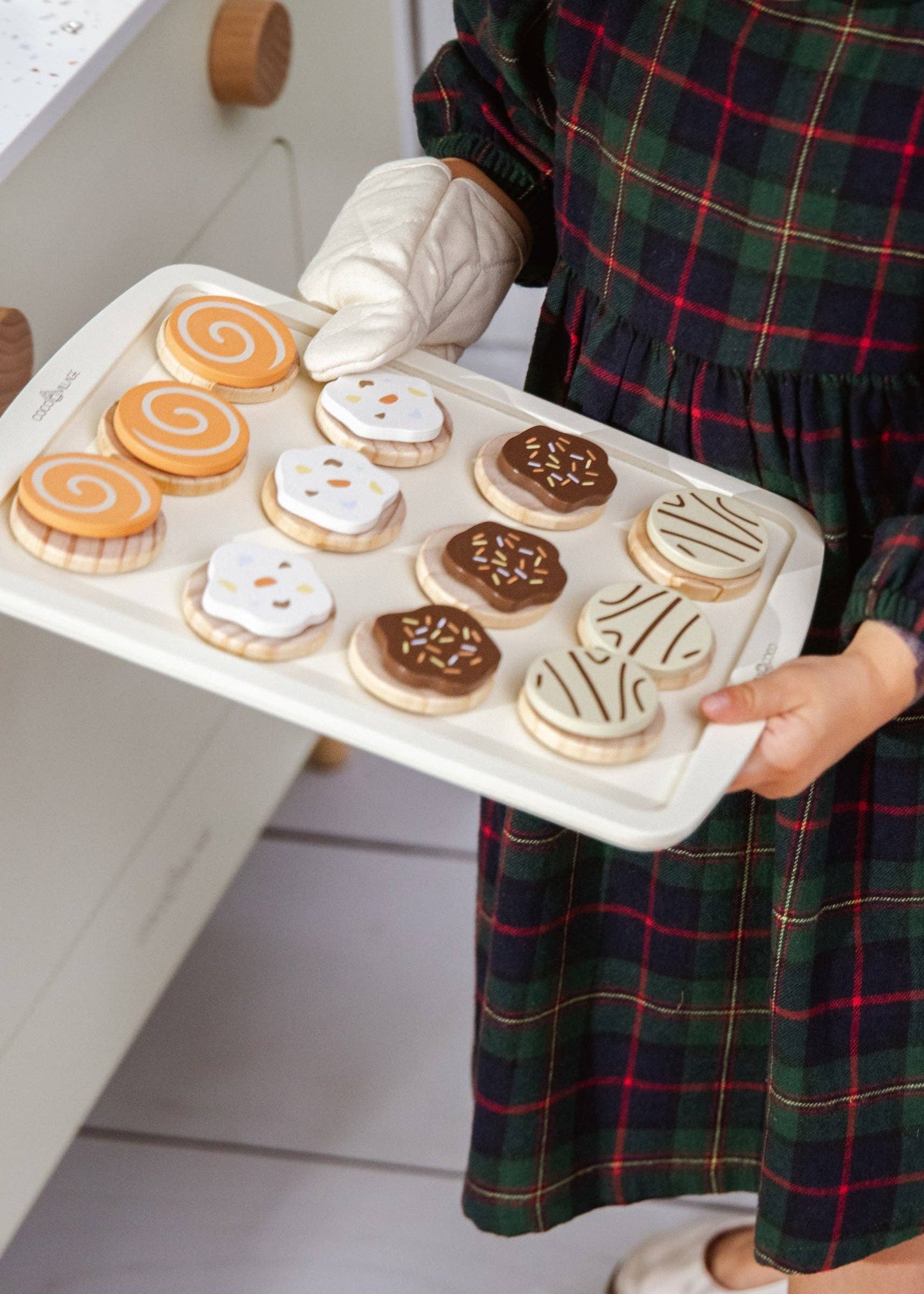 Wooden Cookies Playset and Accessories