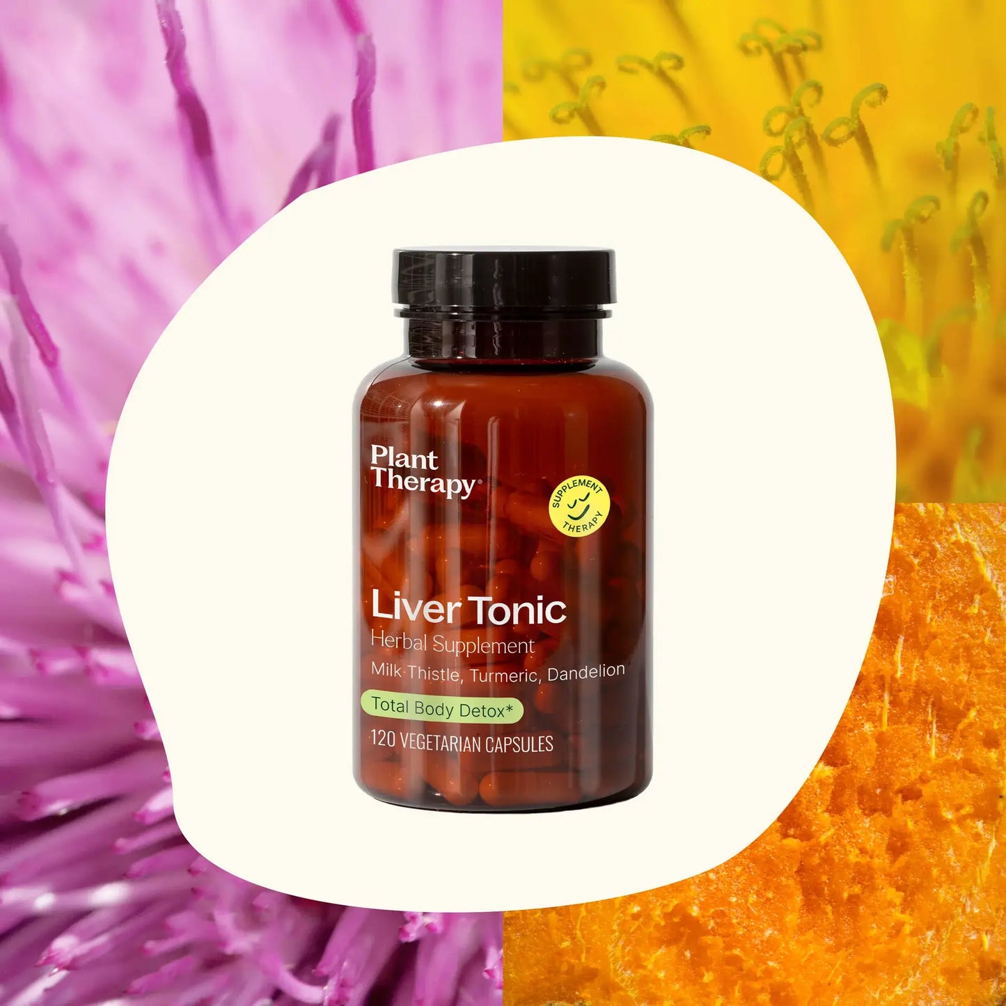 Liver Tonic Herbal Supplement Capsules 120 Capsules