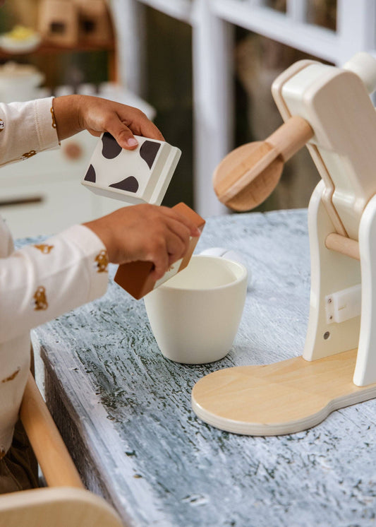 Wooden Stand Mixer and Accessories