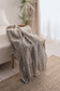 Soft Cream Farmhouse Throw Blanket & Bedspread