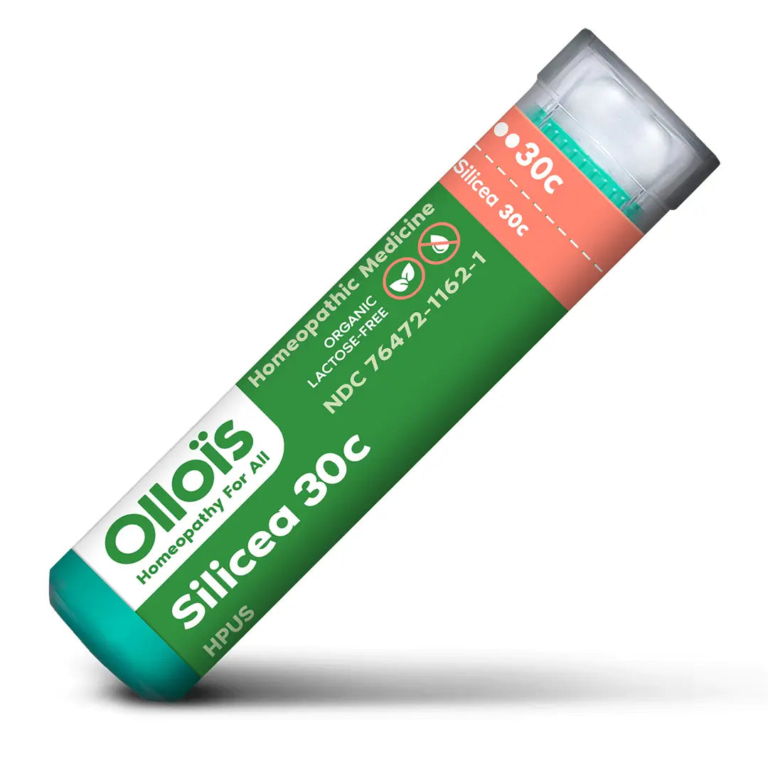 Olloïs Silicea 30C Vegan Organic, 80 Homeopathic Pellets