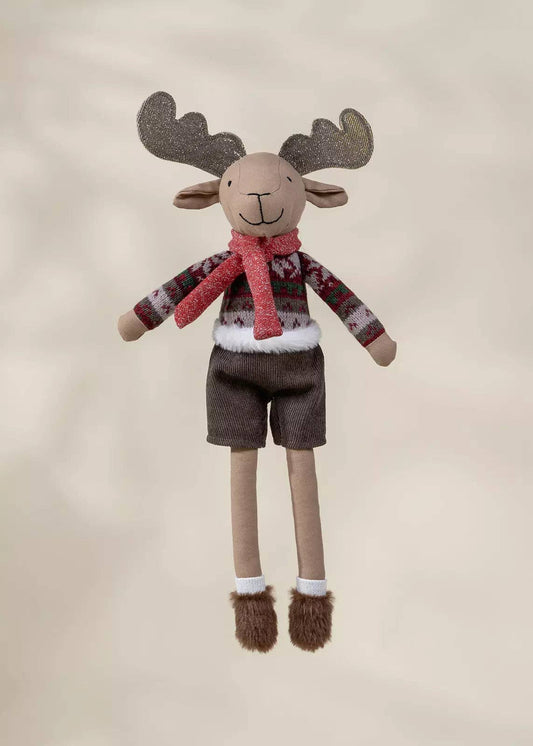 Moose Plush Toy - Holiday Collection