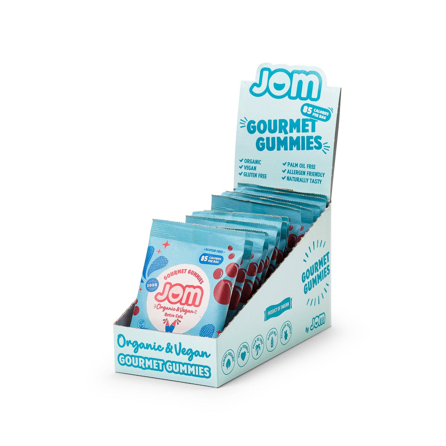Snack Packs - Swedish Organic & Vegan Sour Cola Gummies