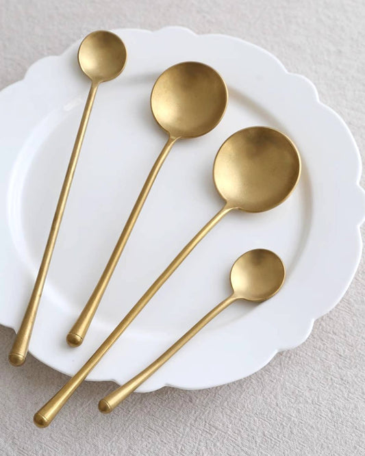 Modern Matte Spoons - Gold