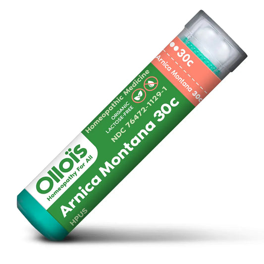 Olloïs Arnica Montana 30C Vegan Organic Kosher, 80 Pellets