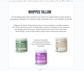 Lavender Whipped Tallow, All Natural Grass Fed Beef Tallow