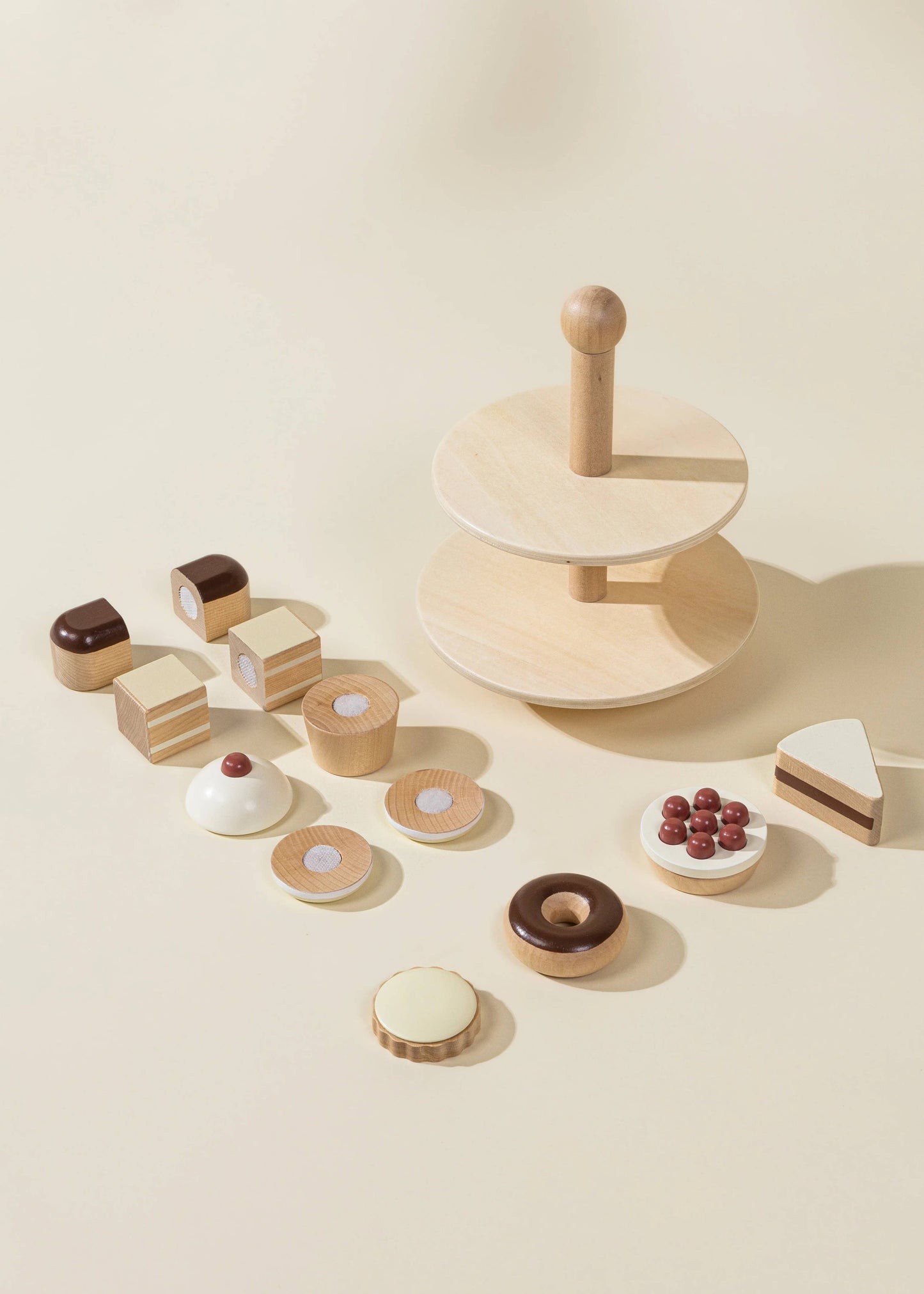 Wooden Desserts Tower
