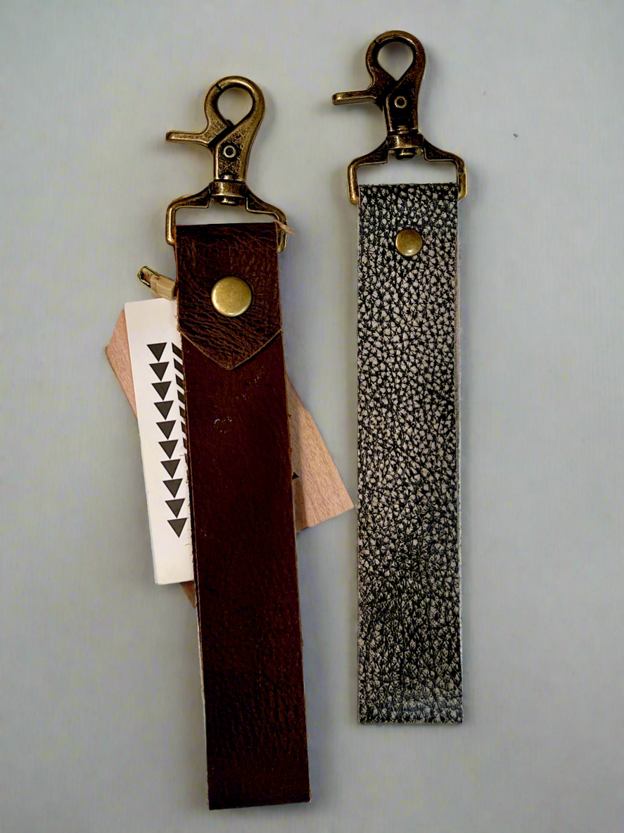 Leather Keychains - Handmade