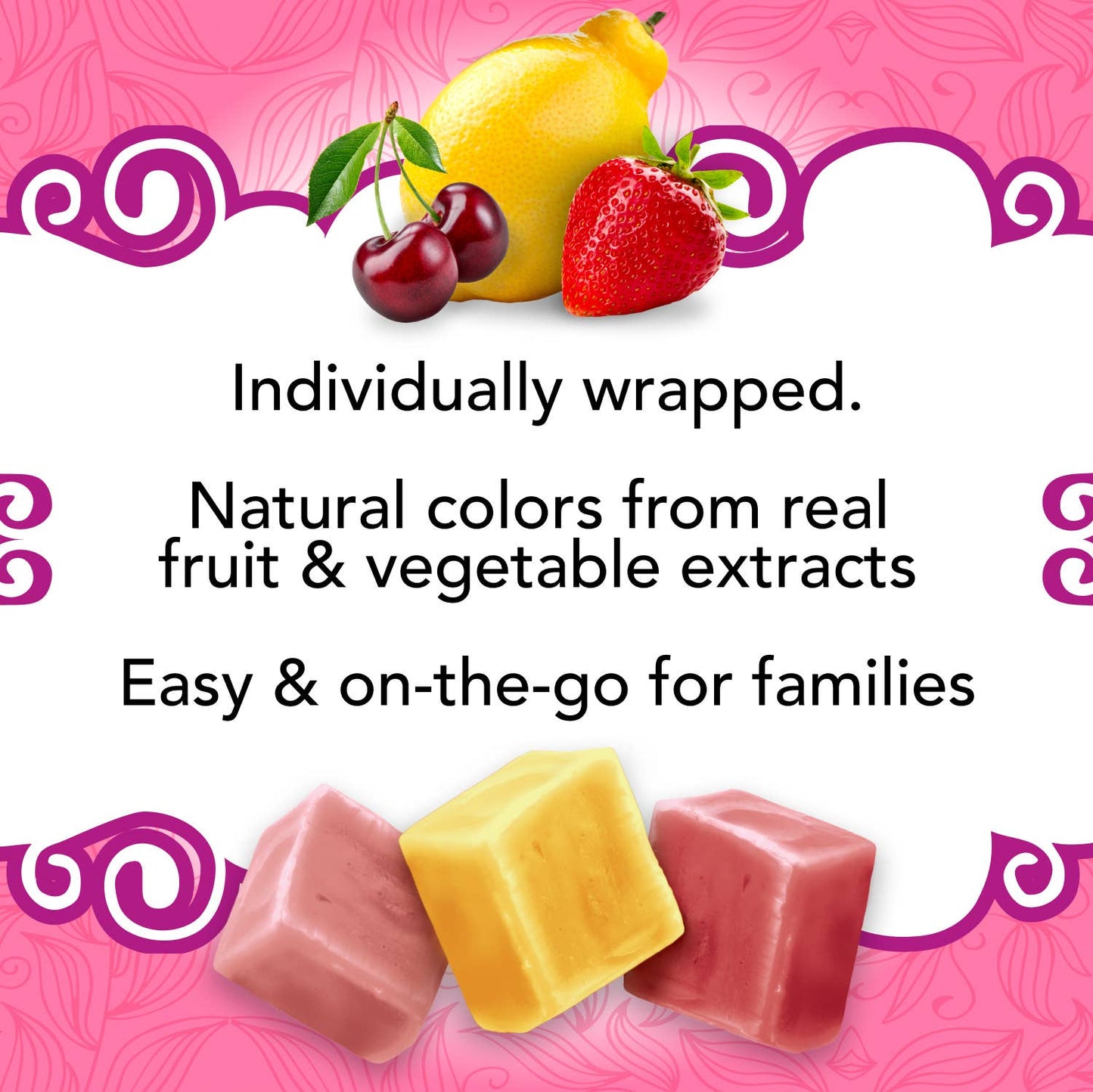 Organic Chewy Candies 1.8oz Single Serve Bags