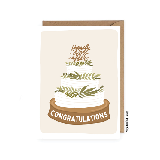 Wedding Cake Card