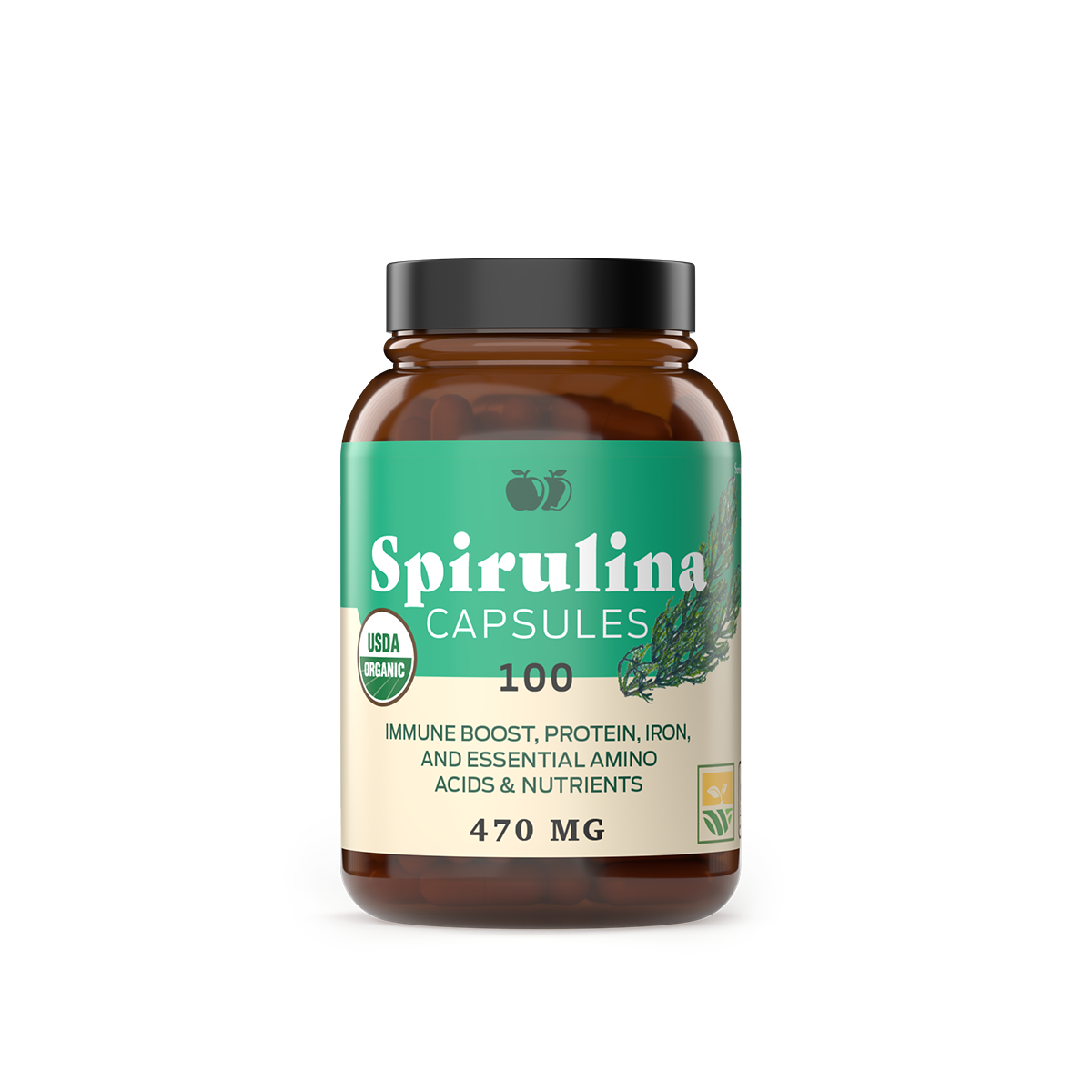 Organic Spirulina Capsules