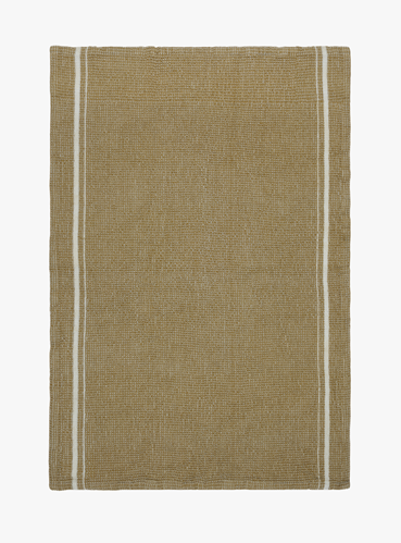 Tea Towel Set/2 Daisy Chain - Sunset Yellow