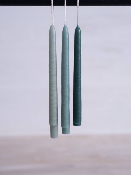 Skinny Tapered Candles - Plantae: 6"