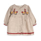 Ravello Embroidered Baby Dress & Bloomer (Linen Blend)