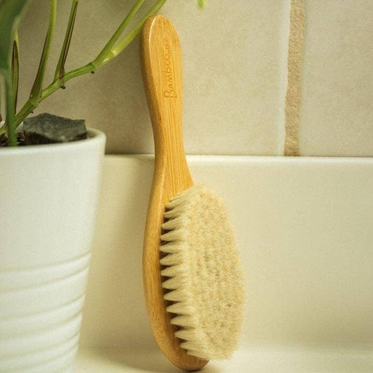 Bamboo Baby Hairbrush | Stocking Stuffer Bestseller