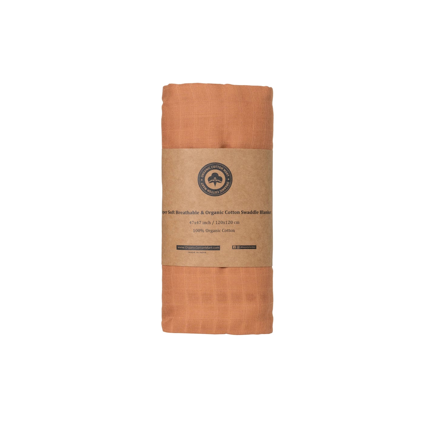 Organic Cotton Swaddle Blanket