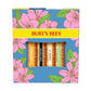 Balm Bouquet Assorted Beeswax Lip Balm Gift Set, 4 Pack