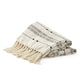 Woven Throw Black and Cream