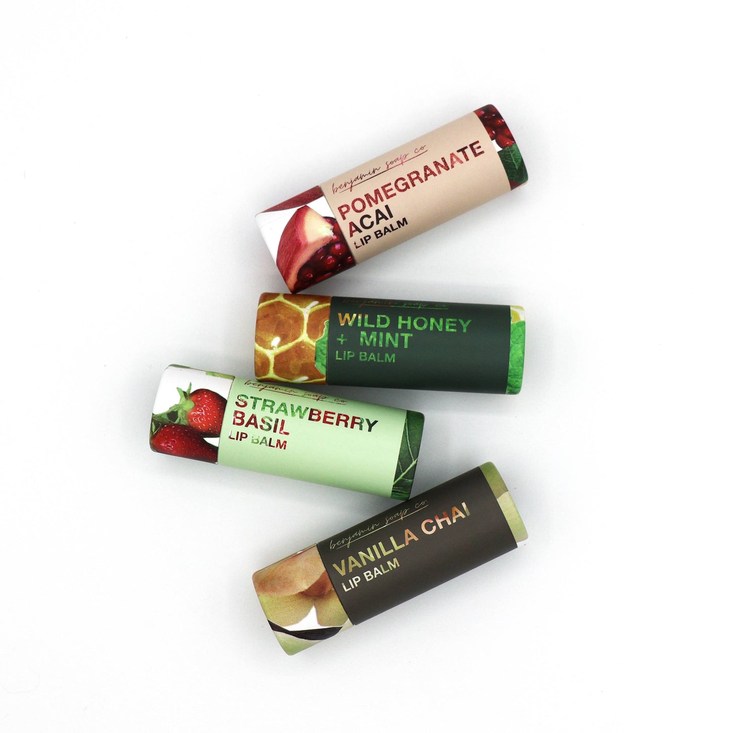 Lip Balm Eco Tube - 4 Flavors