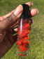 Juicy Fruit Lip Oil: Red Glitter / Strawberry Juicy Fruit