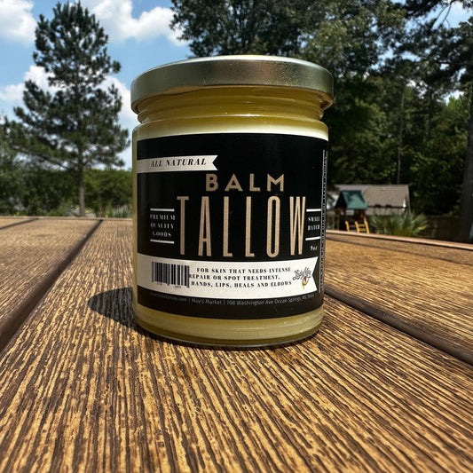 16oz All Natural Tallow Balm, Eucalyptus Spearmint Grass Fed