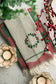 Wreath Hand-Stitched Tea Towel Set