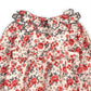 Amour Rose Floral Ruffle Baby Dress & Bloomer (Linen Blend)