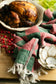 Holly Hand-Stitched Tea Towel Set