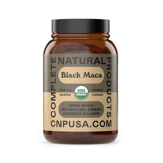 Organic Black Maca Root Capsules