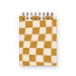 Checkerboard Mini Jotter Notebook