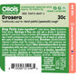 Olloïs Drosera 30c Organic Lactose-Free Kosher Pellets, 80ct