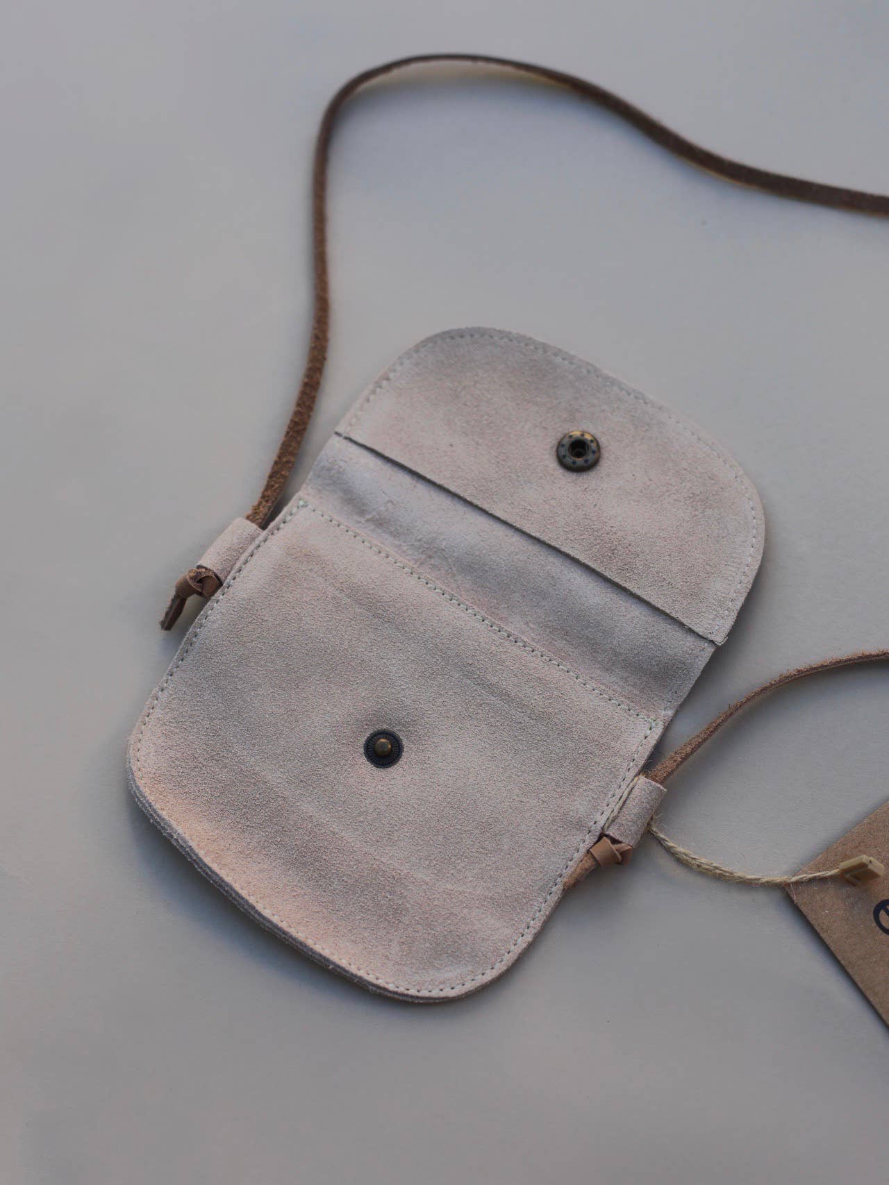 Mini leather crossbody bag