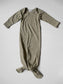 The Plant Dyed Sleep Gown: Almond / NB